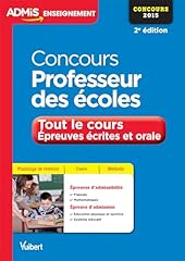 Concours professeur écoles d'occasion  Livré partout en France