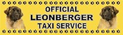 Official leonberger taxi for sale  Delivered anywhere in UK