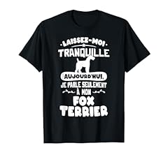 Tshirt fox terrier d'occasion  Livré partout en France
