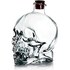 Skull glass decanter for sale  Delivered anywhere in USA 