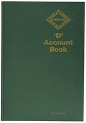 Accounts book green for sale  Delivered anywhere in Ireland