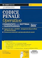 Codice penale operativo usato  Spedito ovunque in Italia 