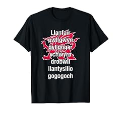 Llanfairpwllgwyngyll shirt lon for sale  Delivered anywhere in UK
