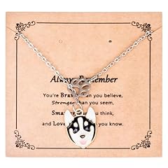 Kivosliviz husky necklace for sale  Delivered anywhere in USA 