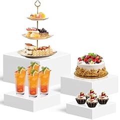 Pargagam 4pcsbuffet risers for sale  Delivered anywhere in USA 