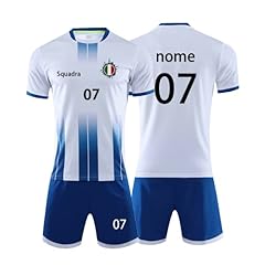 LAIFU Completo Calcio Maglia Personalizzabile Nome Numero Logo Maglie da Calcio Personalizzata Taglie da Bambino e Adulto Maglie (Bianco) usato  Spedito ovunque in Italia 