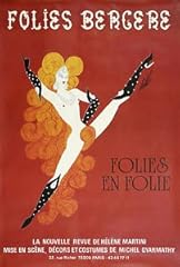 Retro folies bergere for sale  Delivered anywhere in UK