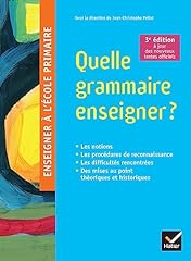 Grammaire enseigner nouvelle d'occasion  Livré partout en Belgiqu