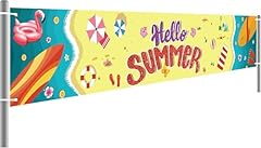 Hello summer banner for sale  Delivered anywhere in USA 