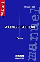 Sociologie politique 11ème d'occasion  Livré partout en France