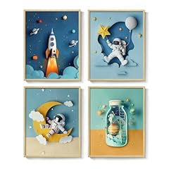 Framed space astronaut for sale  Delivered anywhere in USA 
