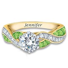 Birthstone Swirl Personalized Ring (August, 6) #5361-017 for sale  Delivered anywhere in USA 