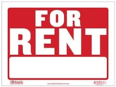 Bazic rent sign for sale  Delivered anywhere in USA 