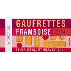 Monoprix gaufrettes framboise d'occasion  Livré partout en France