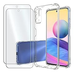Usato, SKZIRI Custodia Cover per Xiaomi Redmi Note 10 5G/Poco M3 PRO 5G 2 Pezzi Pellicola Vetro Temperato, Antiurto Custodia con Paraurti in TPU Morbido e Ultra Sottile Trasparente case per Note 10 5G usato  Spedito ovunque in Italia 