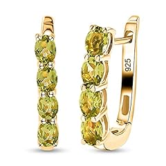 Tjc peridot hoop for sale  Delivered anywhere in UK