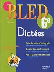 Dictées 12 ans d'occasion  Livré partout en France