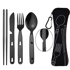 Black camping utensils for sale  Delivered anywhere in USA 