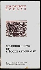 Maurice scève école d'occasion  Livré partout en France