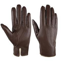 Men brown leather for sale  Delivered anywhere in UK