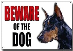 Doberman beware dog for sale  Delivered anywhere in UK