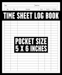 Time sheet log for sale  Delivered anywhere in USA 