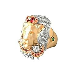 Mayiahey lion ring for sale  Delivered anywhere in UK