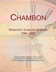 Chambon webster timeline for sale  Delivered anywhere in UK