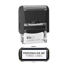 Custom stamp black for sale  Delivered anywhere in UK