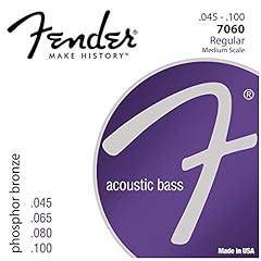Fender String Set For Acoustic Bass-7060 (045/100), used for sale  Delivered anywhere in UK