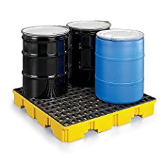 Eagle 1645ND Yellow 4 Drum Low Profile Containment for sale  Delivered anywhere in USA 