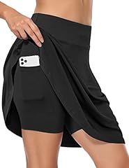 Fulbelle black skorts for sale  Delivered anywhere in USA 