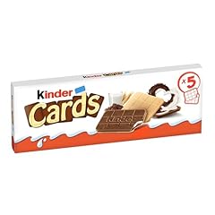 Kinder cards biscotti usato  Spedito ovunque in Italia 
