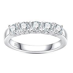 Moissanite eternity rings for sale  Delivered anywhere in USA 