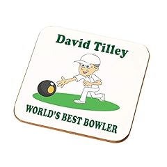 Personalised bowling coaster for sale  Delivered anywhere in UK