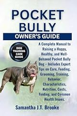 Pocket bully owner for sale  Delivered anywhere in UK
