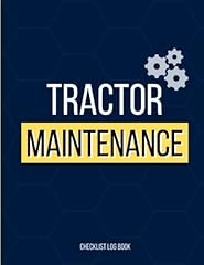 Tractor maintenance checklist for sale  Delivered anywhere in Ireland