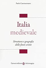 Italia medievale. struttura usato  Spedito ovunque in Italia 