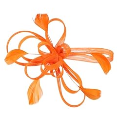 Frcolor feather fascinator for sale  Delivered anywhere in UK