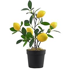 Aisamco artificial lemon for sale  Delivered anywhere in UK