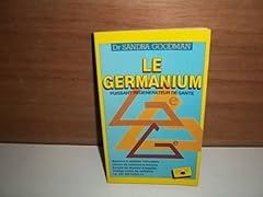 germanium d'occasion germanium d'occasion Livré partout en France
