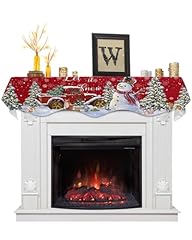 Winter christmas fireplace for sale  Delivered anywhere in USA 