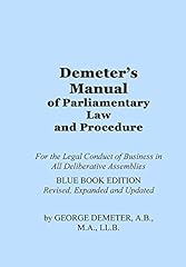 Demeter manual parliamentary for sale  Delivered anywhere in USA 