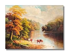 Classical Landscape Oil Painting, Nature Scenery, Handmade for sale  Delivered anywhere in Canada