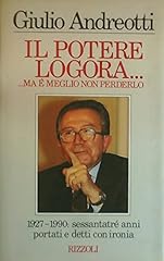 Potere logora... meglio usato  Spedito ovunque in Italia 