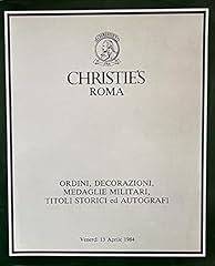 Christie ordini decorazioni usato  Spedito ovunque in Italia 