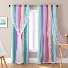 Xidi rainbow curtains for sale  Delivered anywhere in UK