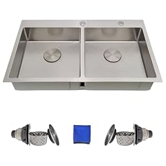 Inch double bowl for sale  Delivered anywhere in USA 