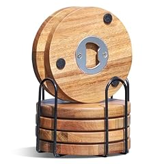 Wlwnwft wood coasters for sale  Delivered anywhere in USA 