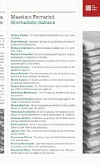 Giornaliste italiane usato  Spedito ovunque in Italia 